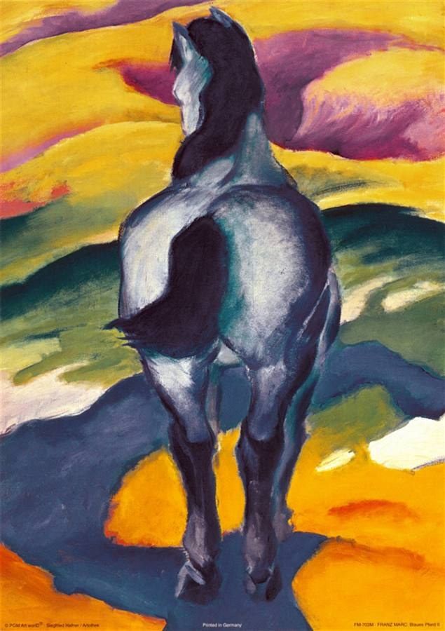 Franz Marc Blue Horse II
